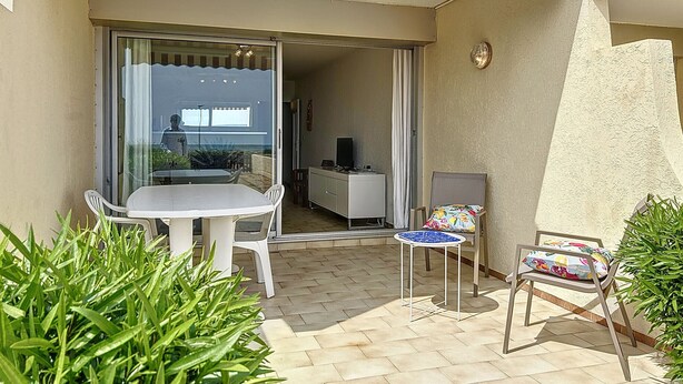 Unclassified image, 1 of 12, button - Apartment on the beach, parking, sea view - 4 guests (Palavas-les-Flots)
