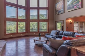 TV connectée, cheminée, Netflix, Hulu