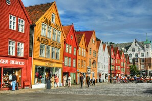 Experience the charm of a traditional town, where historic buildings and local businesses come alive.