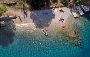 On the beach - Holiday apartment M5 in village Banjole (Banjole)