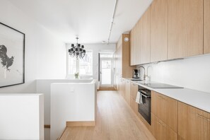 Deluxe Apartment | Living area - Scandinavian Townhouse with sauna (Helsinki)