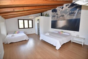 4 habitaciones, cuna de viaje, wifi gratis y ropa de cama 