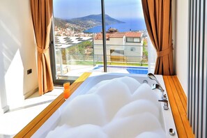 Blick von der Unterkunft