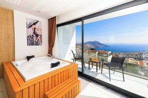 Blick von der Unterkunft