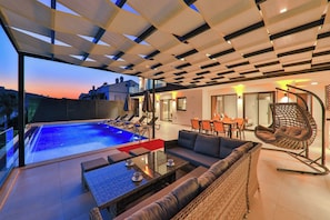 Pool - 5 Star Villa With 4 Bedrooms, Kalkan Villa 1004 (Kas)