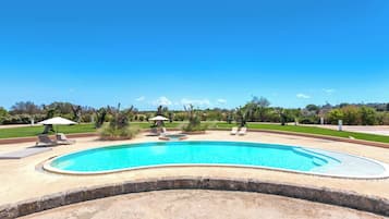 Seasonal outdoor pool