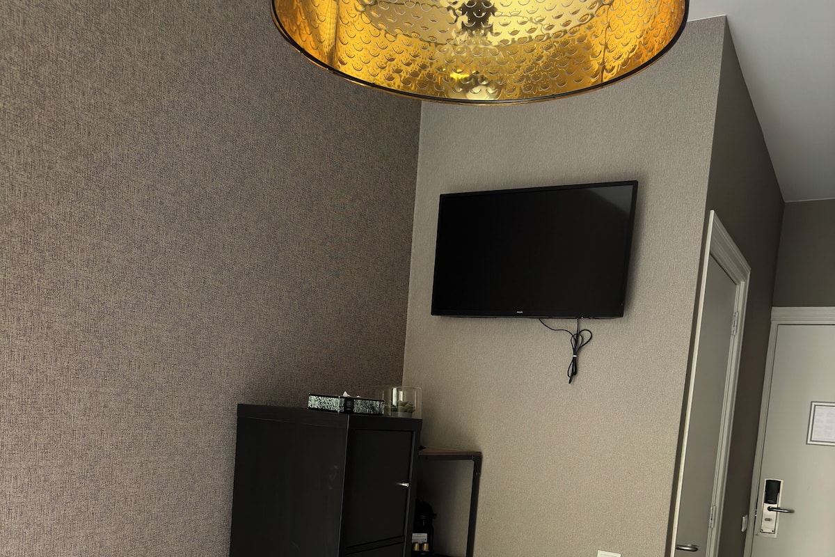 Desk, iron/ironing board (on request), WiFi (free)