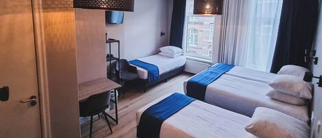 Standard Quadruple Room | Individually decorated, individually furnished, desk, iron/ironing board