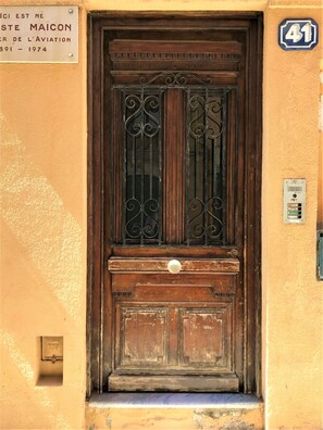 Detalhe da fachada