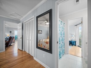 2 bedrooms, free WiFi, bed sheets - 2BR Oceanview House in Surf City, NC - Almost Oceanfront (Surf City)