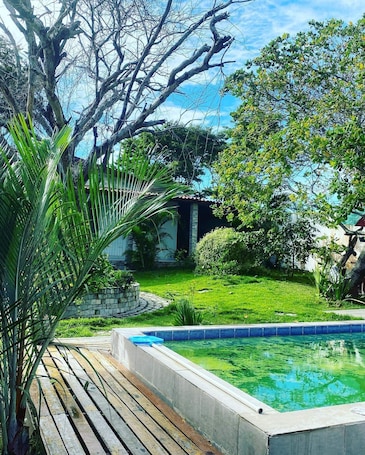 Terrace/patio. Pousada jk