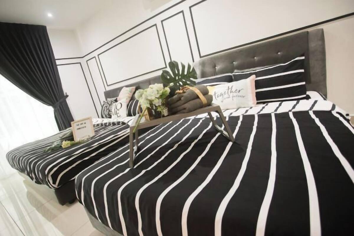 1 habitación, tabla de planchar con plancha, wifi gratis y ropa de cama