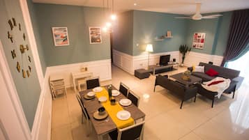 Familienapartment | Wohnbereich