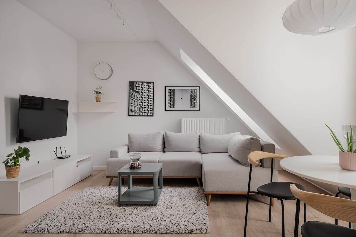 Comfort Apartment | 1 bedroom, hypo-allergenic bedding, iron/ironing board, free WiFi
