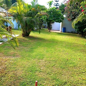 Overnattingsstedets uteområder