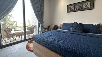 1 bedroom, WiFi, bed sheets, wheelchair access