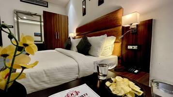 Superior Room | Down duvets, memory-foam beds, minibar, desk