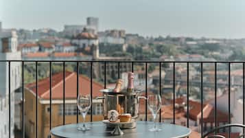 Quarto casal ou duplo panorâmico | Vista da sacada