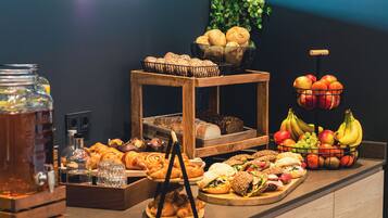 Daily buffet breakfast (EUR 19 per person)