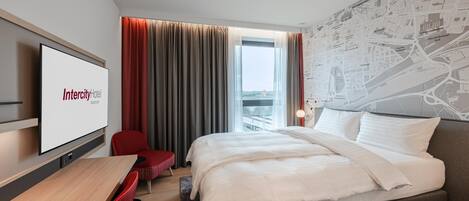 Brankas, meja kerja, ruang kerja ramah laptop, dan kedap suara