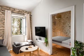 Living area - The Greystone House by Konnect, Views to the Sea (Corfu)