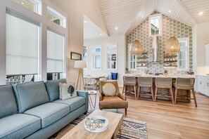 Smart-tv, een dvd-speler, boeken en een filmbibliotheek