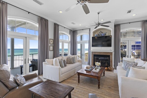 智能電視、壁爐