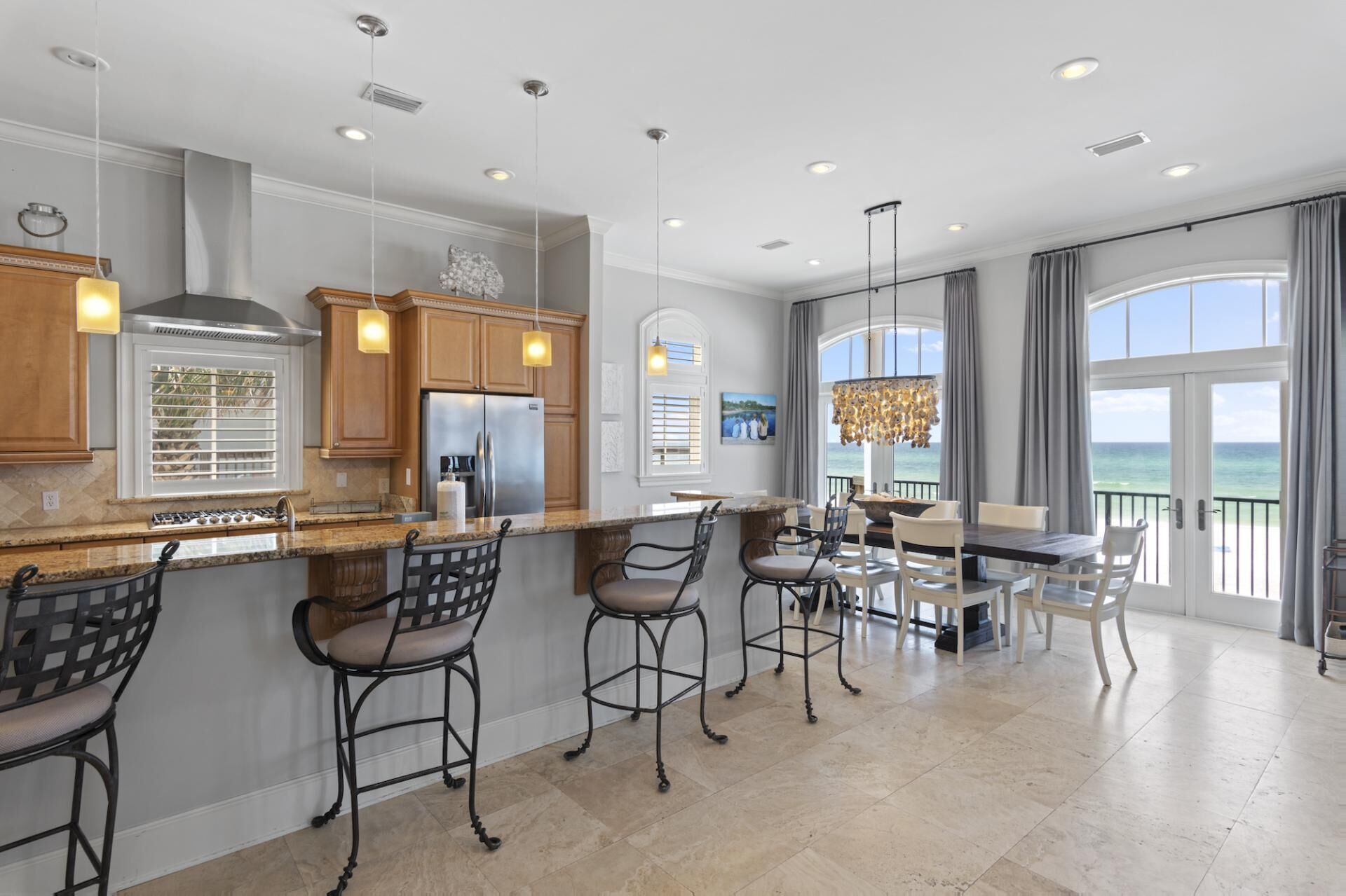 Gulf Front Pool with Hot Tub! Steps from the Beach! 4 Adult Bikes!