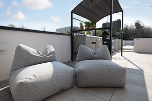 Terrace/patio - Regarda - "Zoe" appartment with pool and large lake-view terrace (Lazise)