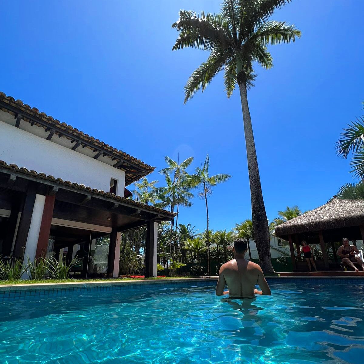 Outdoor pool, open 10:00 AM to 10:00 PM, sun loungers