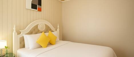 Standard Double Room | Egyptian cotton sheets, premium bedding, memory-foam beds, minibar