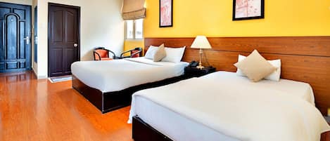 Superior Triple Room | Egyptian cotton sheets, premium bedding, memory foam beds, minibar