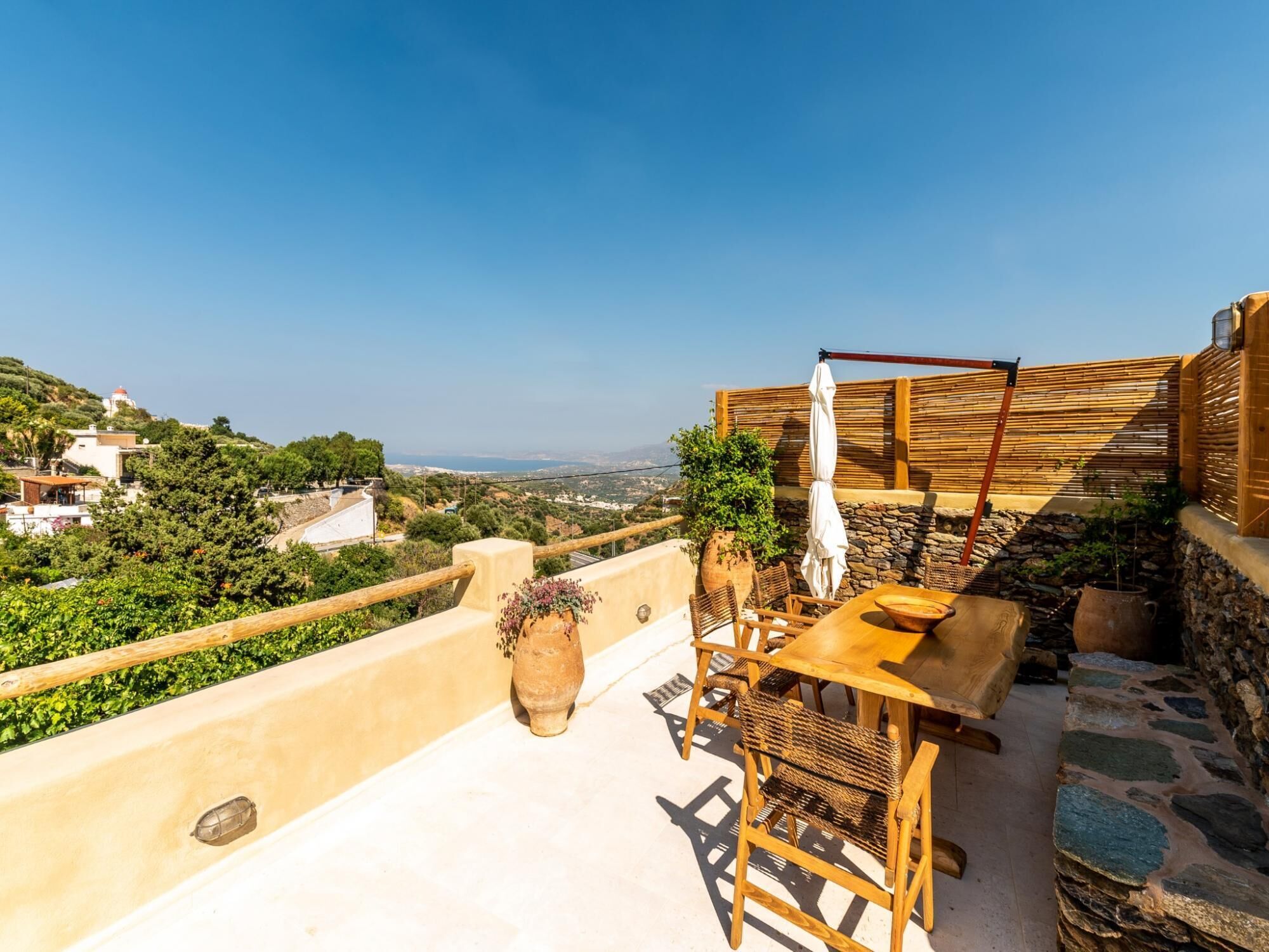 Two Traditional Cretan Houses Near Richtis Gorge