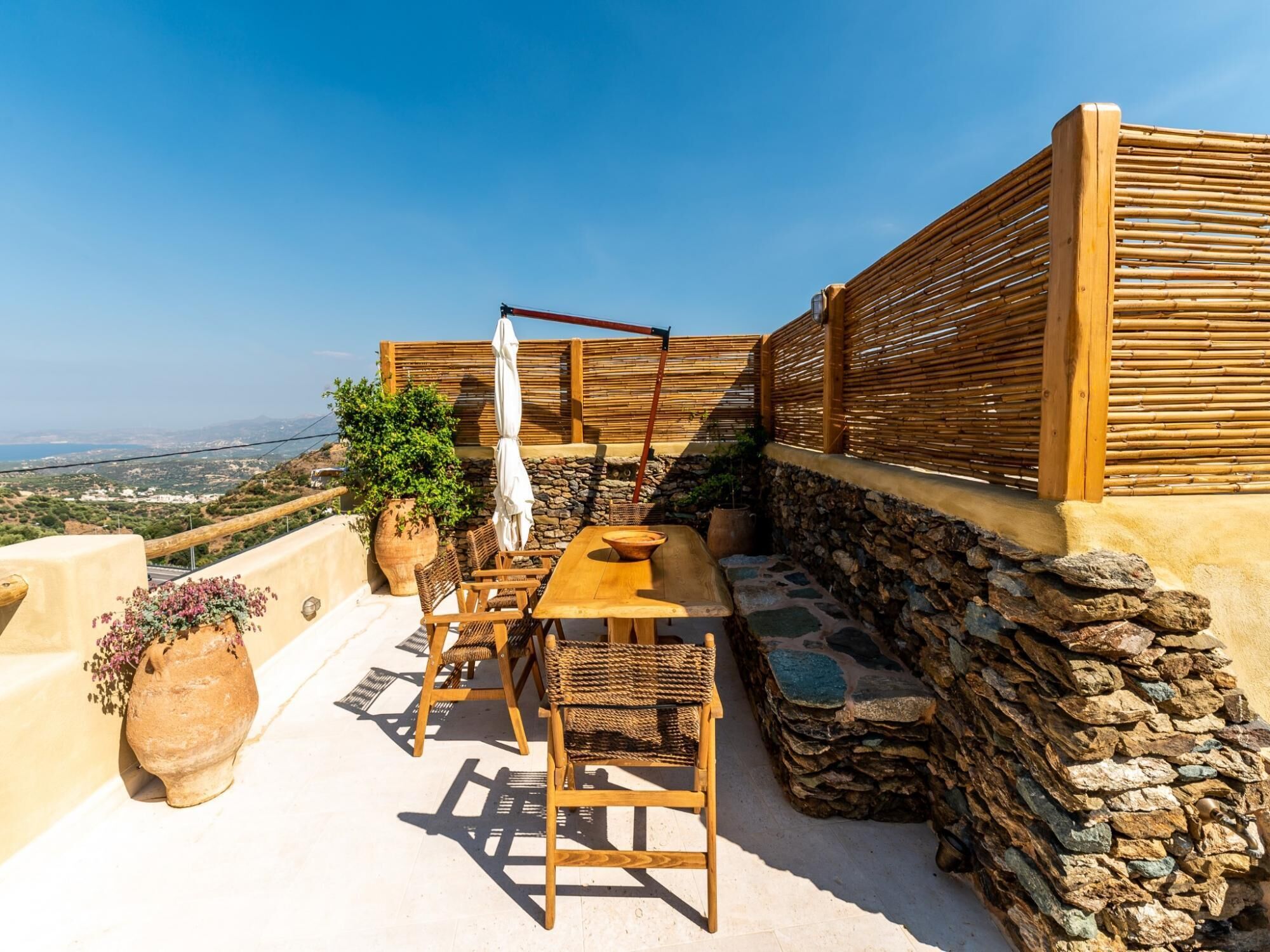 Two Traditional Cretan Houses Near Richtis Gorge