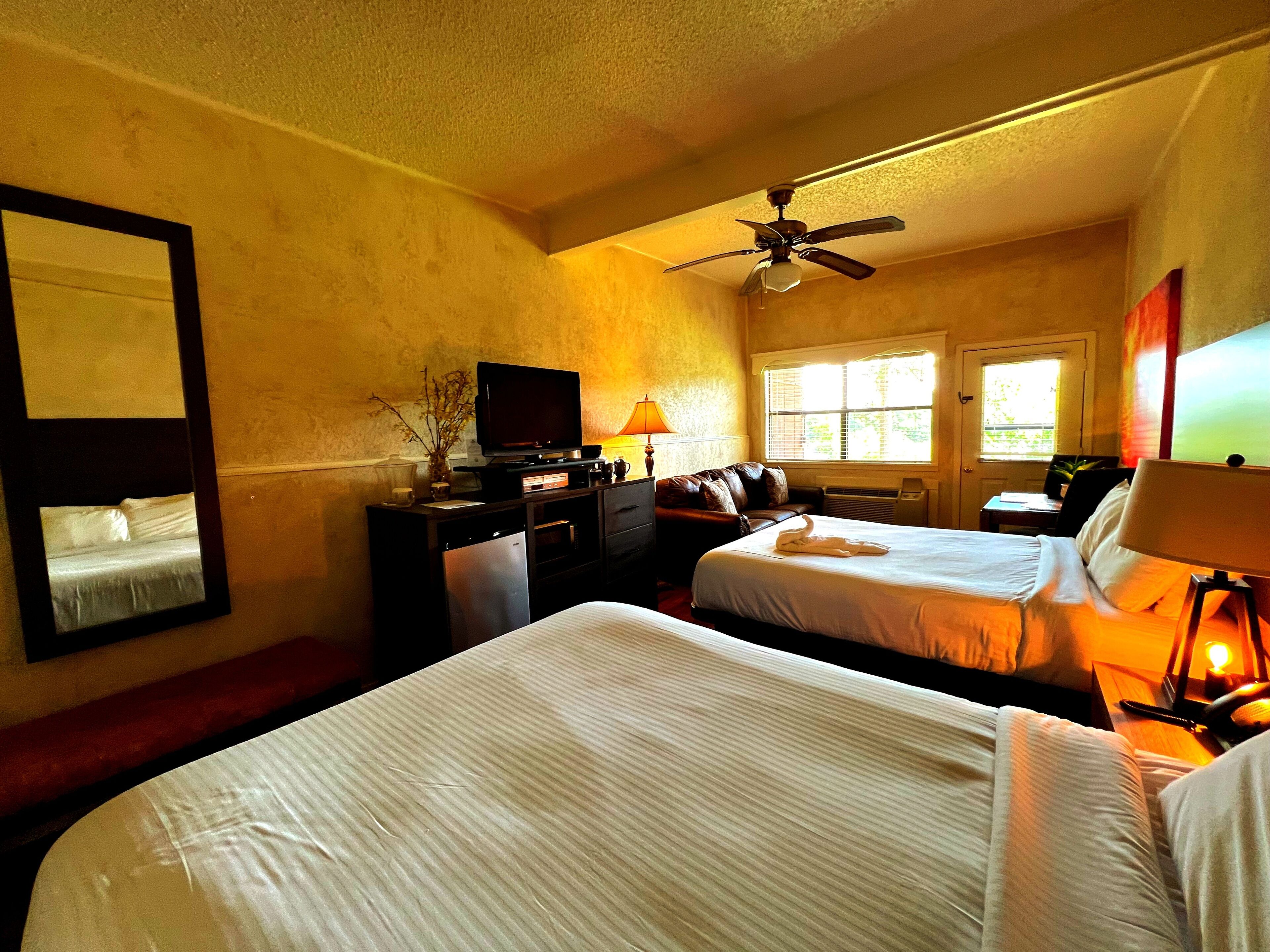 Studio | 1 soverom, skrivebord, skrivebord for bærbar PC og strykejern/-brett