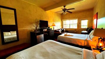 Studio | 1 soverom, skrivebord, skrivebord for bærbar PC og strykejern/-brett