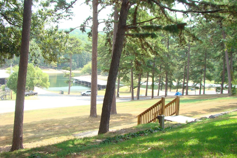 Mountain Harbor King Guest Room on Lake Ouachita by Redawning