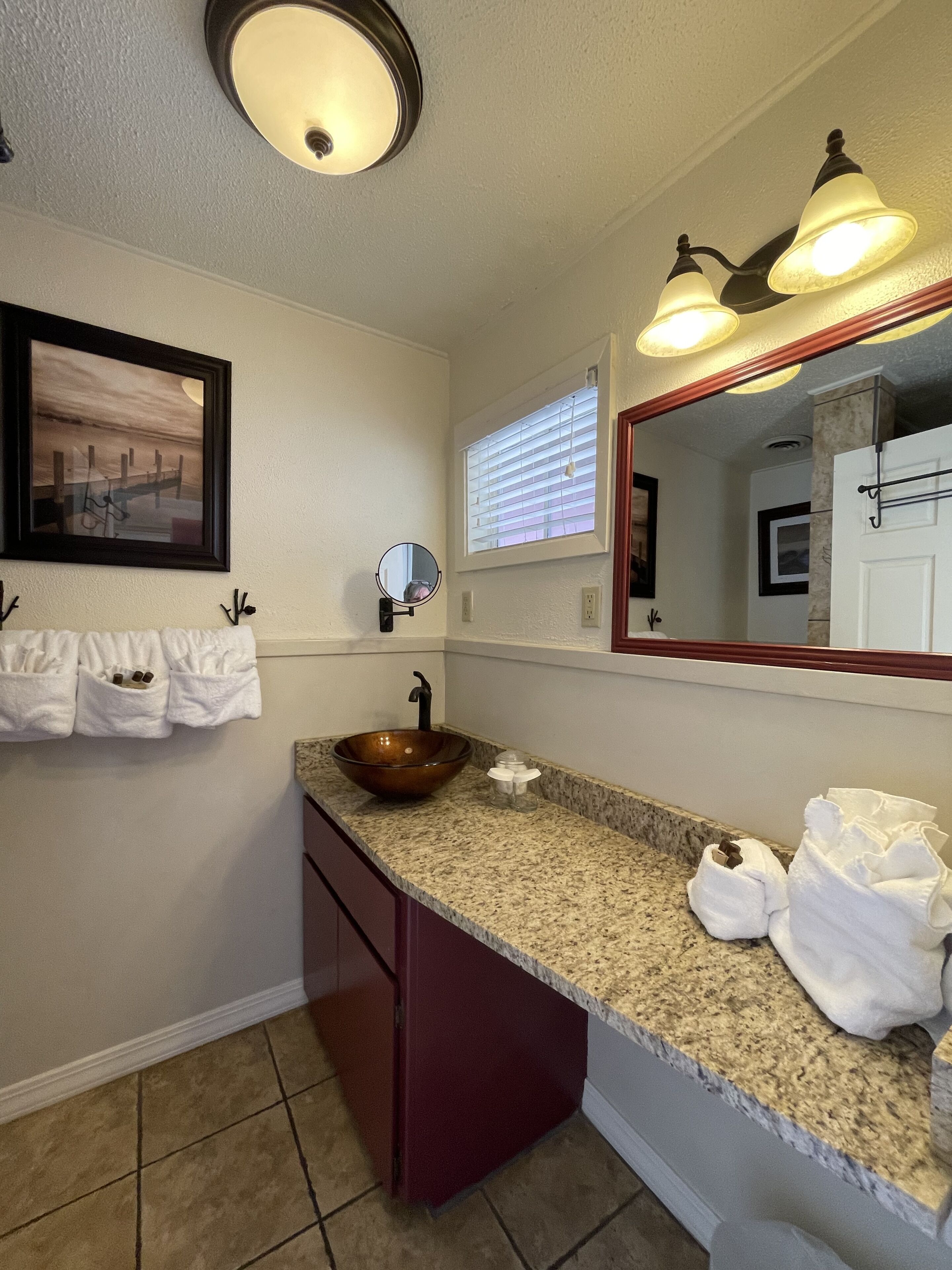 Mountain Harbor King Guest Room on Lake Ouachita by Redawning