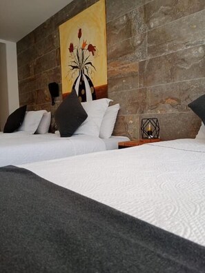 Free WiFi, bed sheets