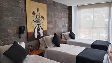 Free WiFi, bed sheets