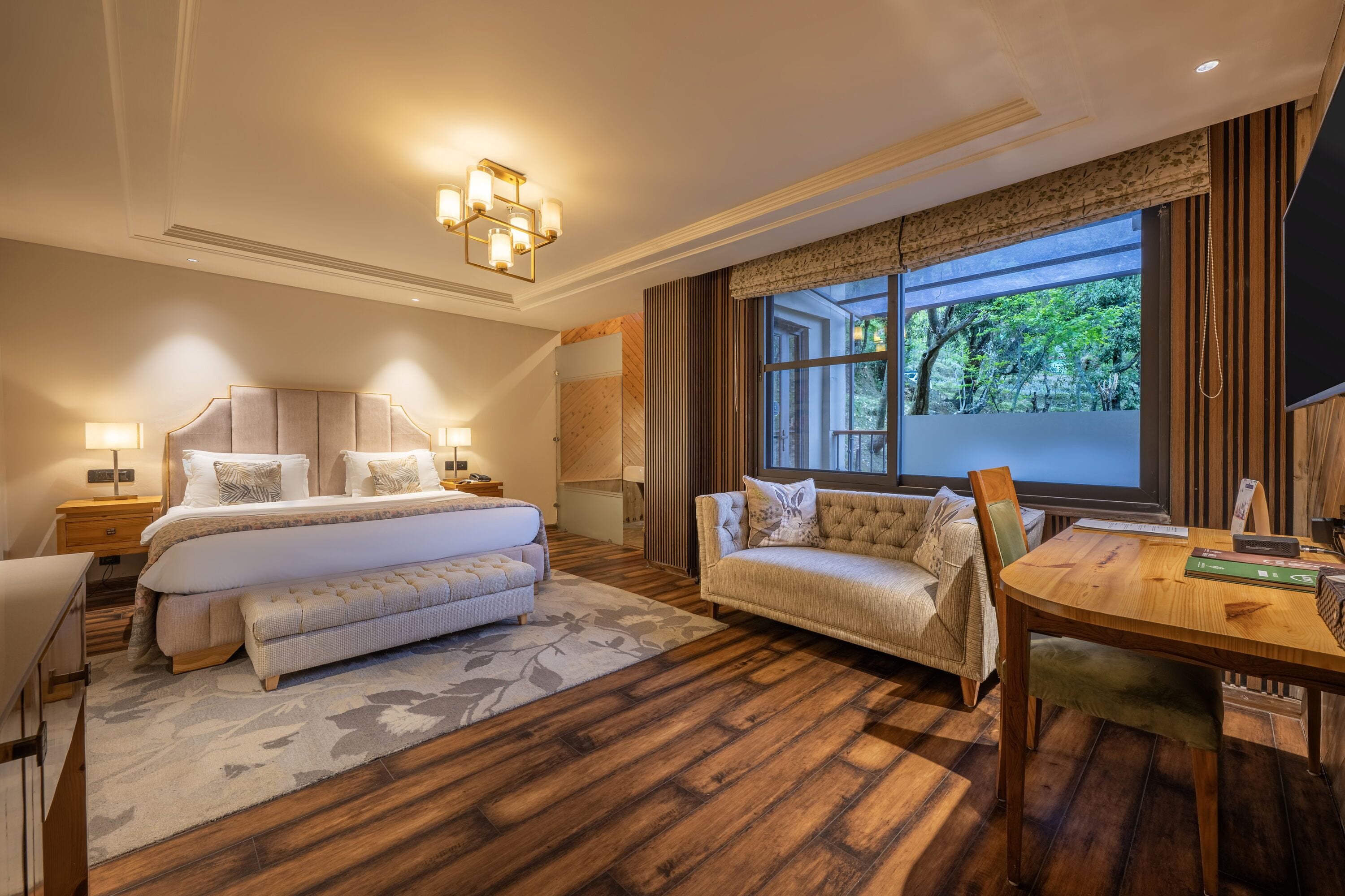 Honeymoon Double Room, Hot Tub, Mountain View