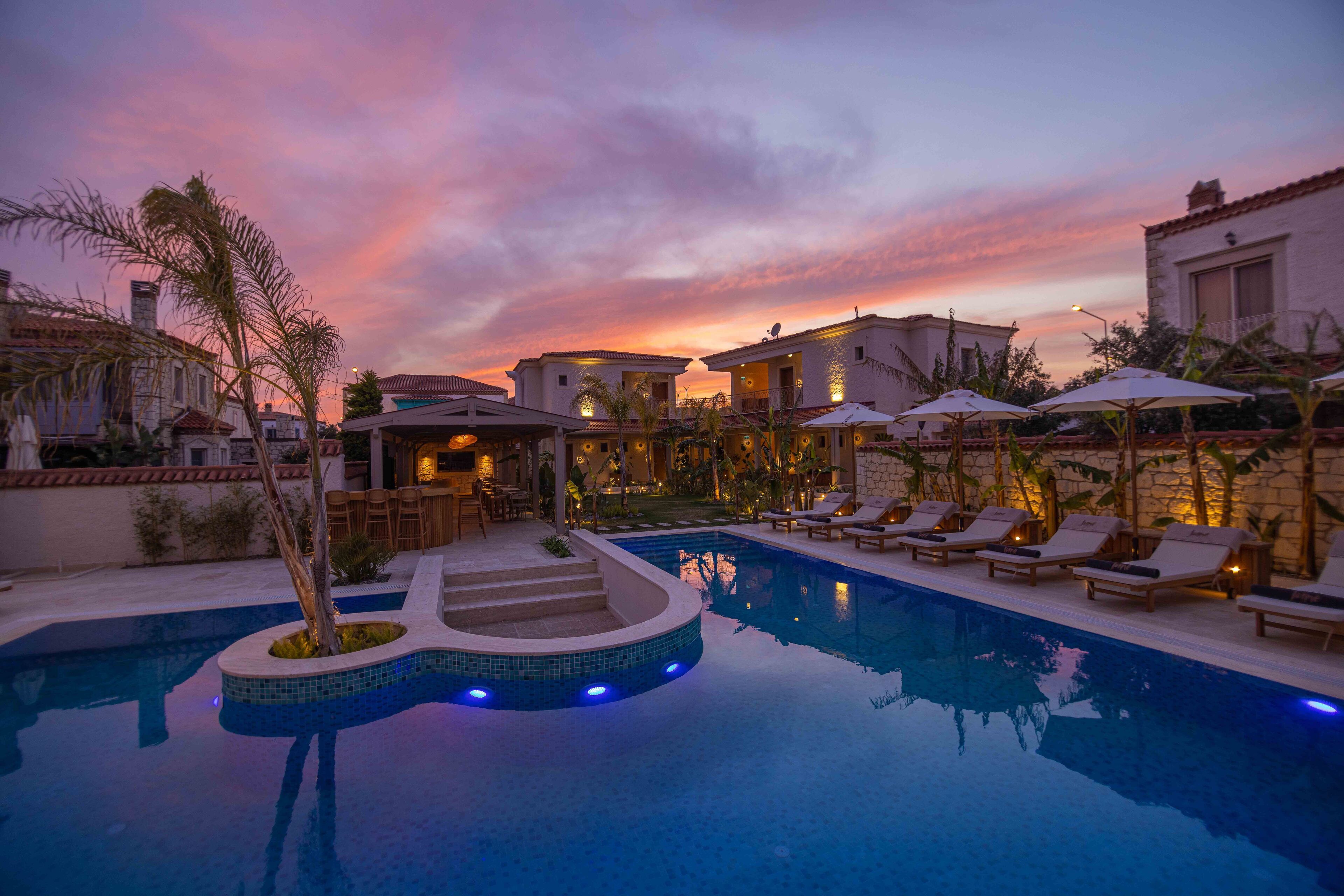 Fachada del alojamiento - Noche