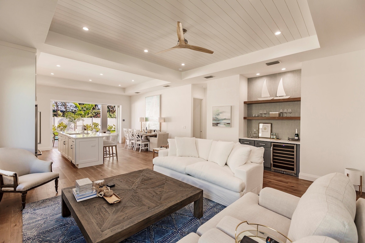 Photo 20 of Coastal Modern 4-Bed Home with Pool & Outdoor Kitchen