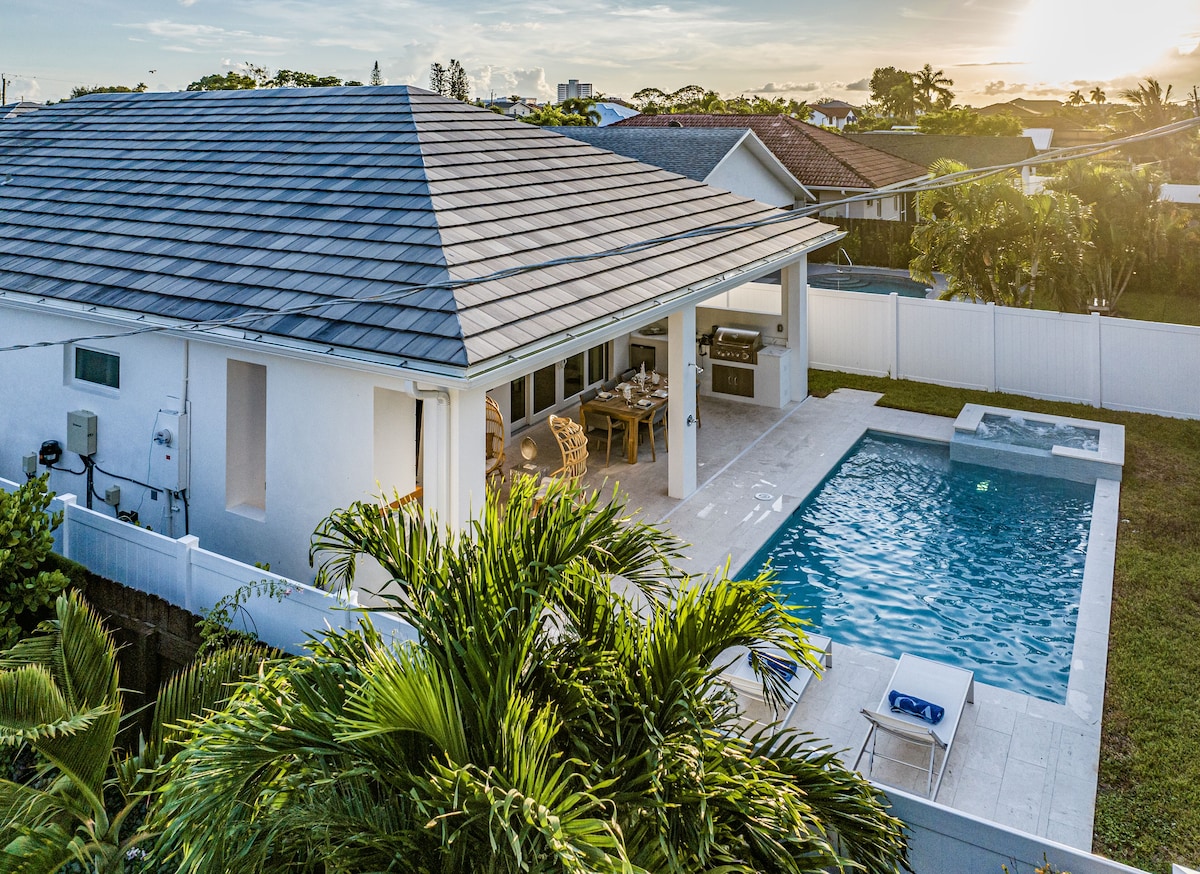 Photo 54 of Coastal Modern 4-Bed Home with Pool & Outdoor Kitchen
