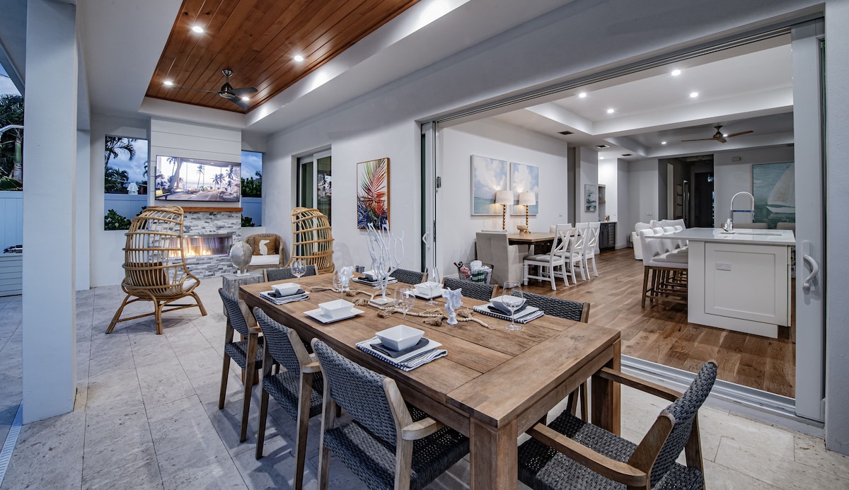 Photo 6 of Coastal Modern 4-Bed Home with Pool & Outdoor Kitchen
