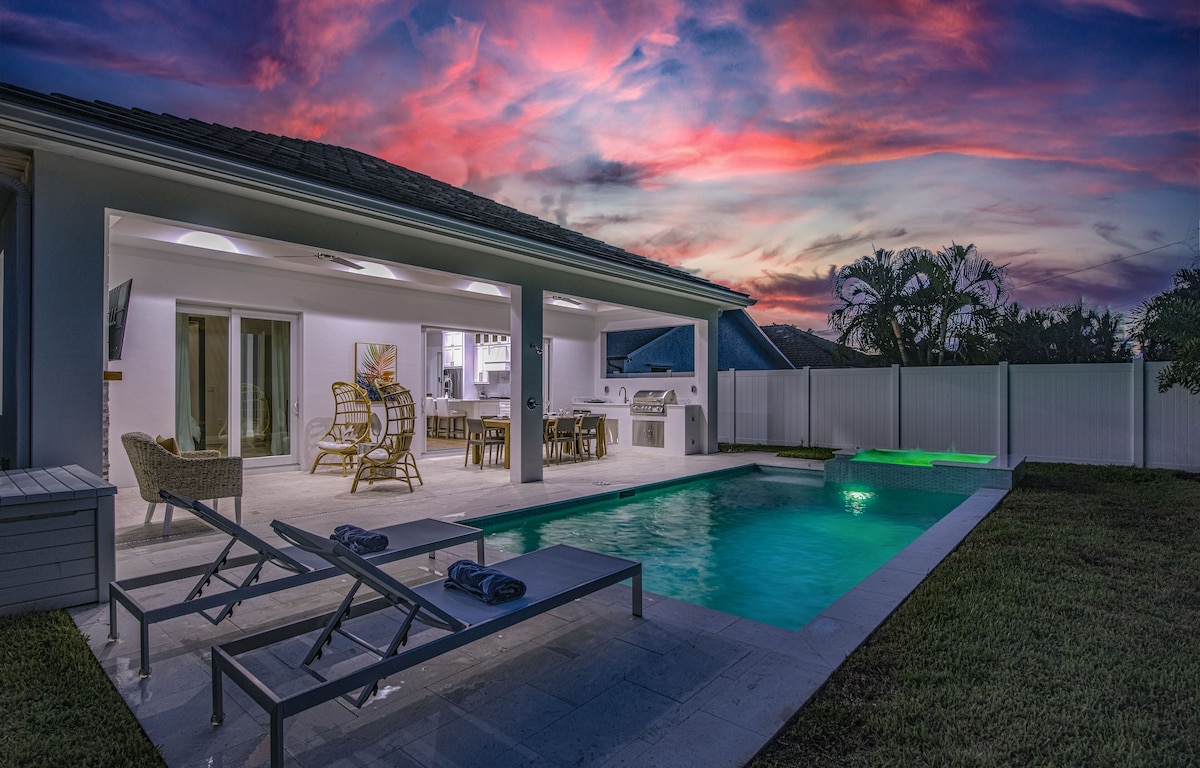 Photo 7 of Coastal Modern 4-Bed Home with Pool & Outdoor Kitchen