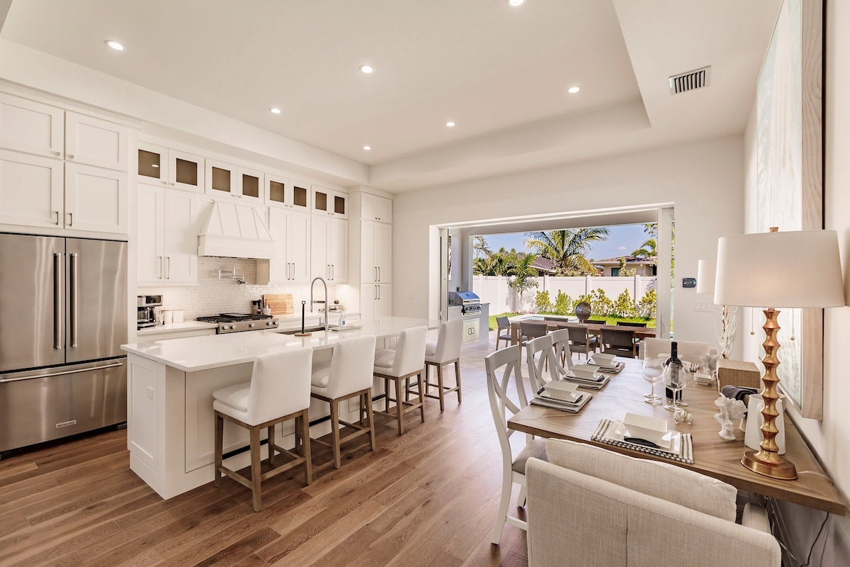 Photo 23 of Coastal Modern 4-Bed Home with Pool & Outdoor Kitchen