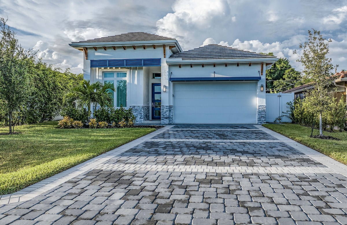 Photo 56 of Coastal Modern 4-Bed Home with Pool & Outdoor Kitchen