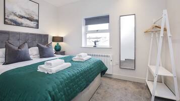 4 bedrooms, iron/ironing board, travel crib, WiFi