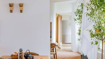 Appartement, en-suite badkamer | Dineren